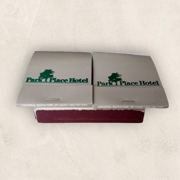 1980s KCMO Set of 4 Matchbooks/Park Place Hotel, Alameda Plaza Roof, Plaza Bar - Picture 6 of 6
